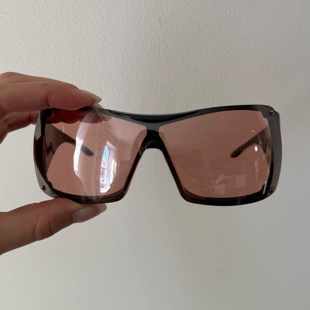 Dior Pink Shield Sunglasses